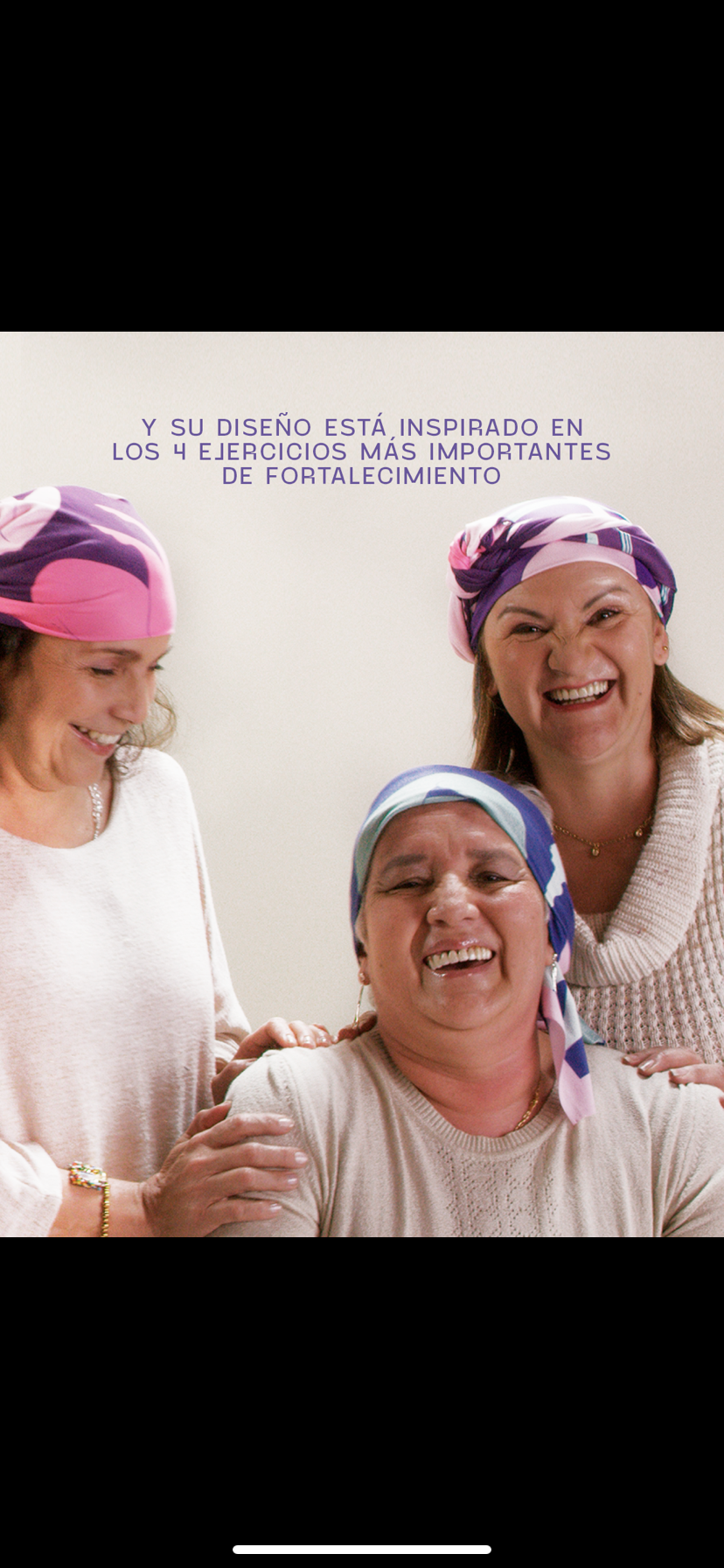 Pañoletas, un símbolo de la recuperación del cáncer de mama 